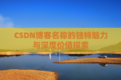 CSDN博客名称的独特魅力与深度价值探索